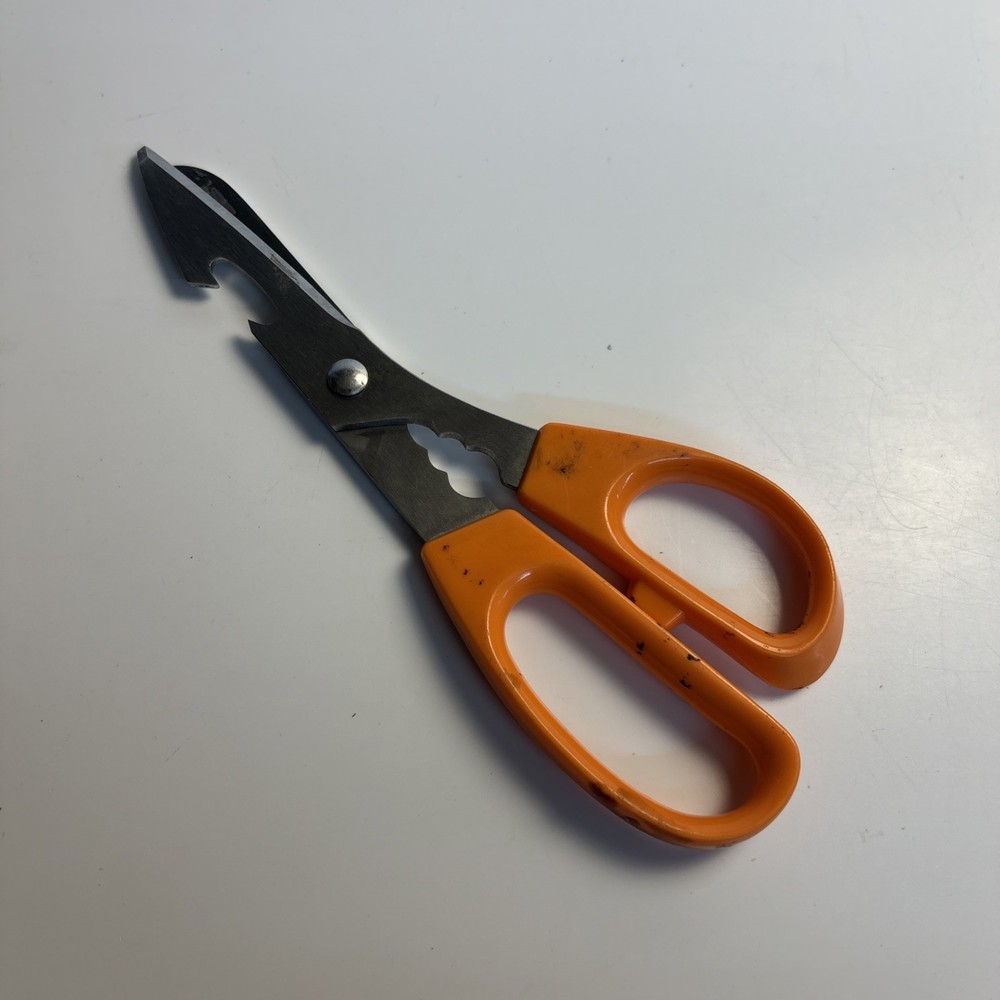 Vintage Kitchen Shears Stainless Steel Japan Multi Function Household Scissors