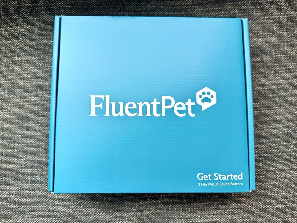 FluentPet Get Started Kit Multicolor Sound Buttons & HexTiles Dog Training Set