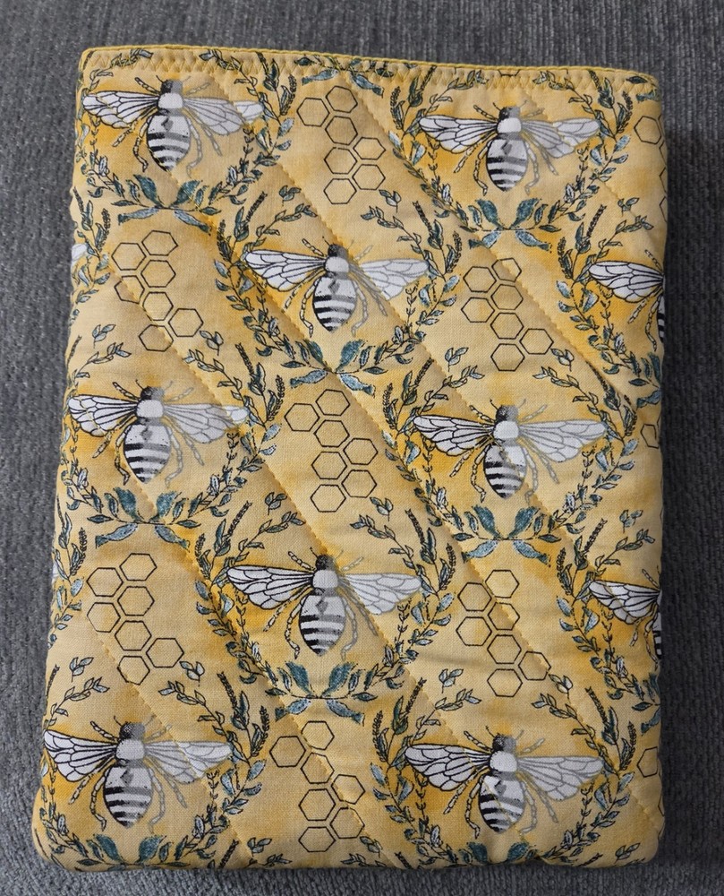 Hand Made Quilted Book Sleeve