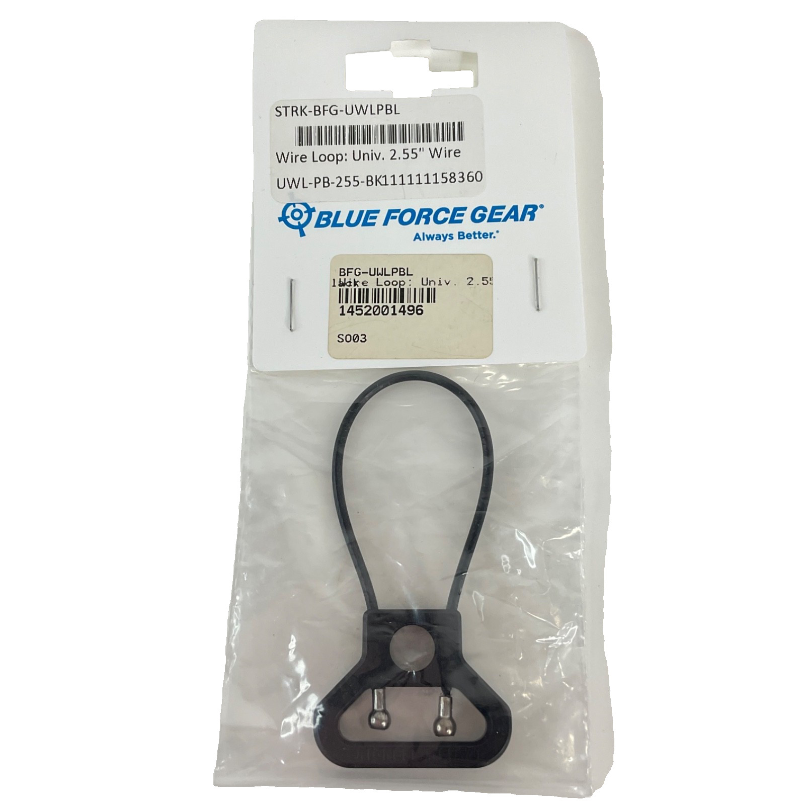 Blue Force Gear Universal Wire Loop UWL-PB-255 2.55 inch Sling attachment Point