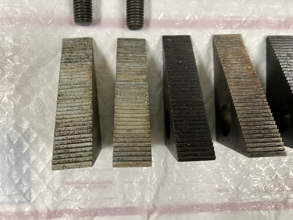 Mill Serrated Triangle Step Blocks & Hold Downs w/ T-Bolts Mill or Drill Tools