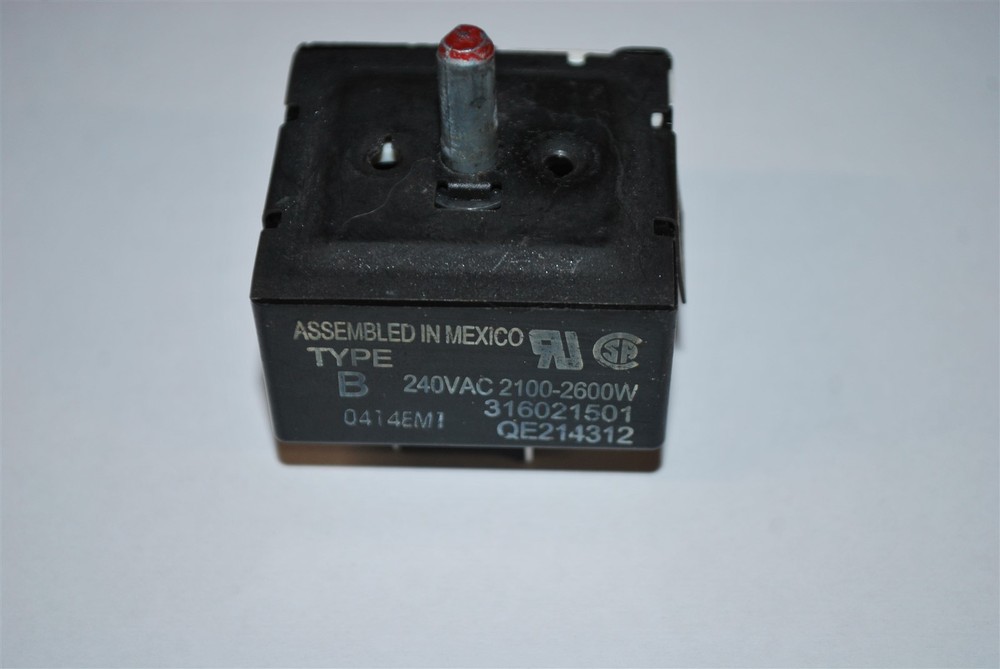 FRIGIDAIRE KENMORE ELECTROLUX Range Oven Large Surface Element Switch 316021501
