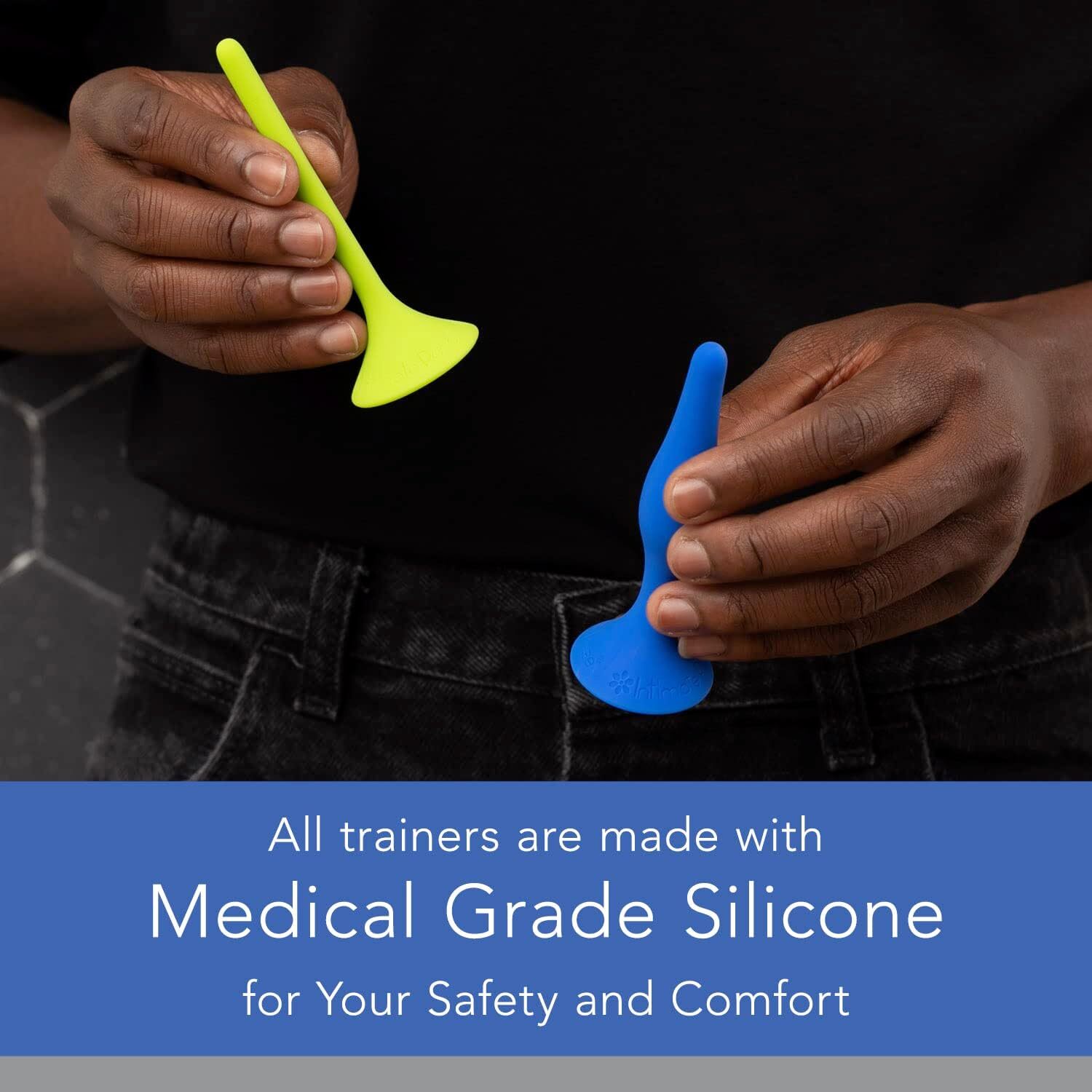 Pelvic Floor Therapy Tool-Size 1-4 - Rectal Dilator Trainer for Men and Women