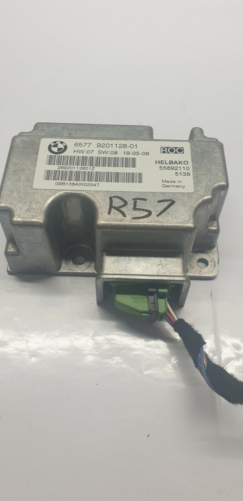 BMW E88 E93 / MINI R57 - ROC CONVERTIBLE ROLL OVER CONTROL ECU MODULE 9201128