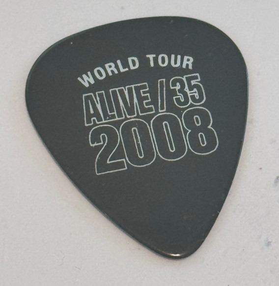 KISS Guitar Pick Alive / 35 2008 World Tour Issued Concert Stage Plectrum GENE