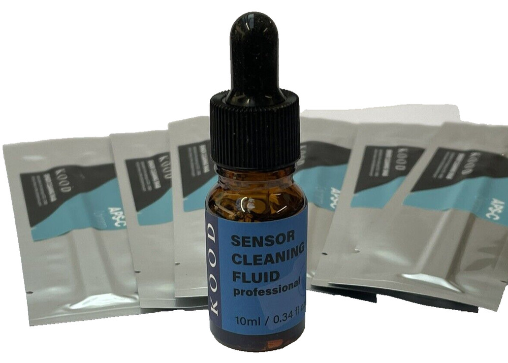 Pro APS-C Sensor Cleaning Kits Swabs & 10ml sensor Cleaning fluid