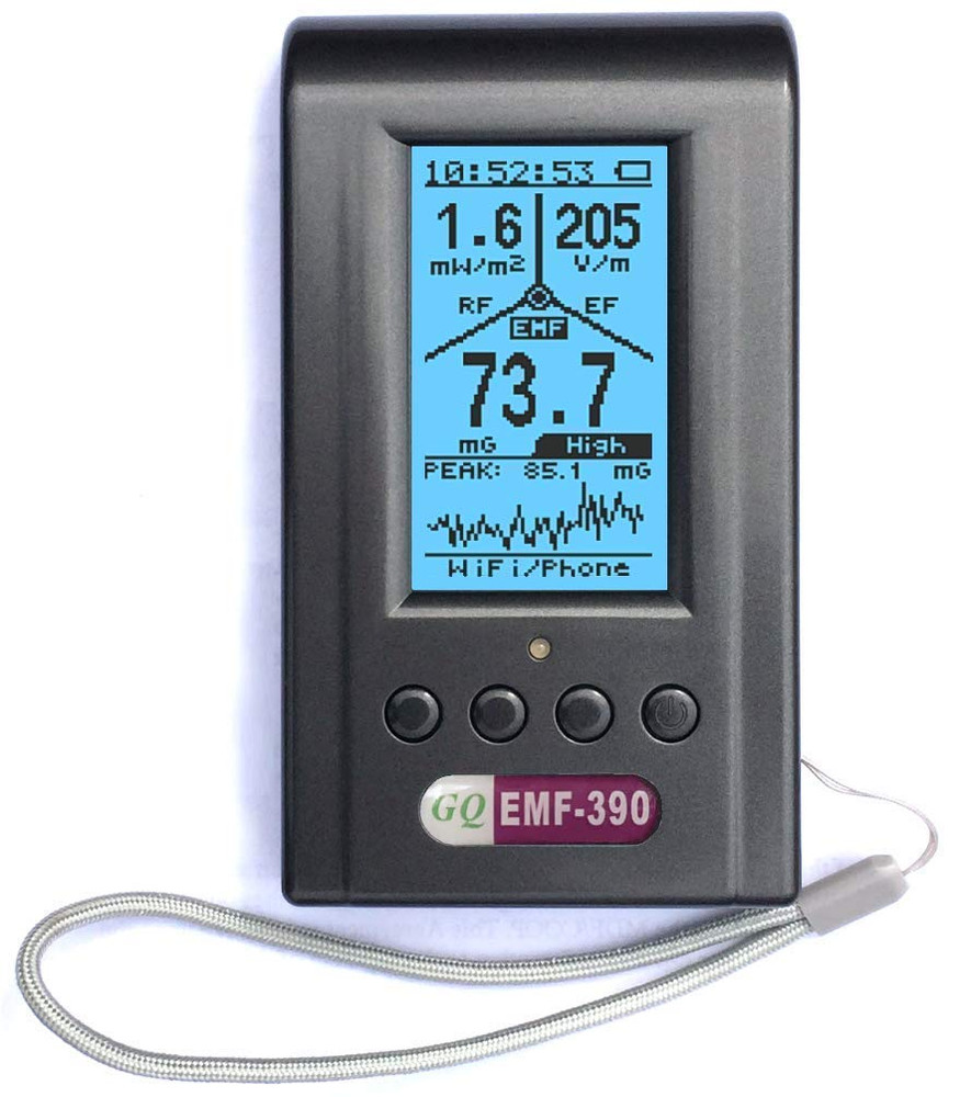 EMF Meter, Multiple High Sensitivity Sensors Installed for Detecting Power Line