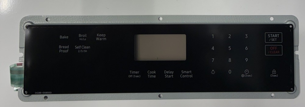 OEM Authentic Samsung Ovens DG96-00850D Range Membrane Touchpad Control Panel