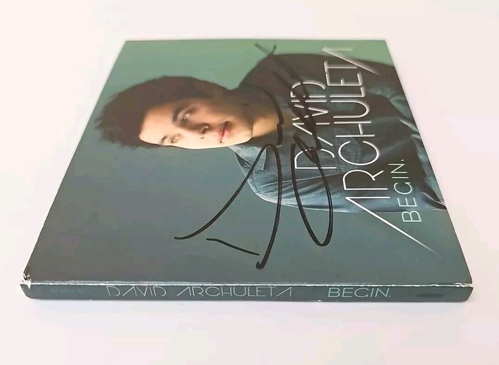 Begin By David Archuleta - Signed Digipak + CD 2012