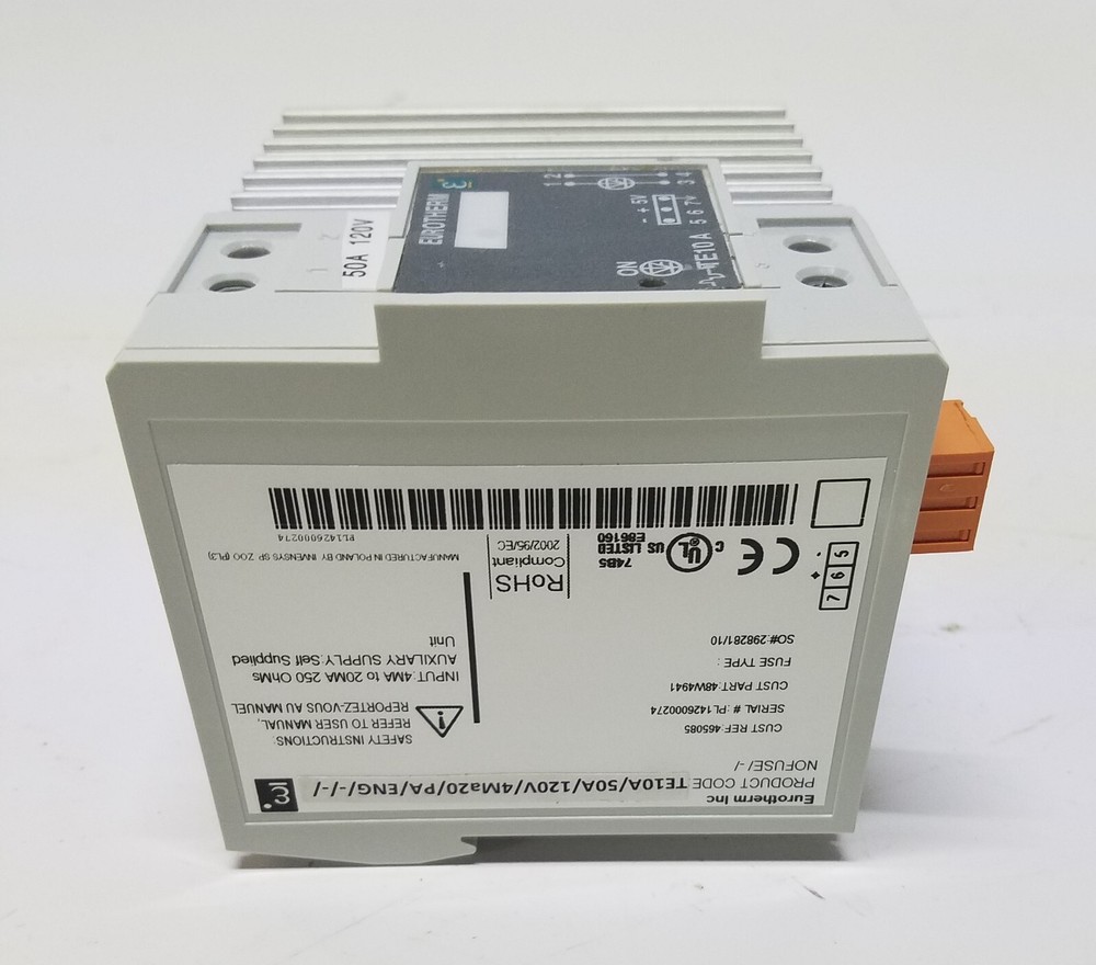 Eurotherm TE10A Thyristor Power Controller 465085