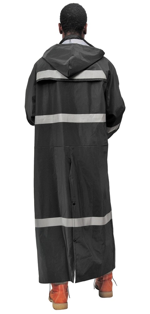 Men's Standard Raincoat Black Large