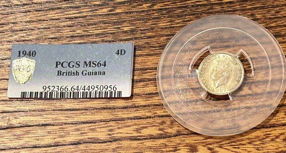 British Guiana Fourpence 1940