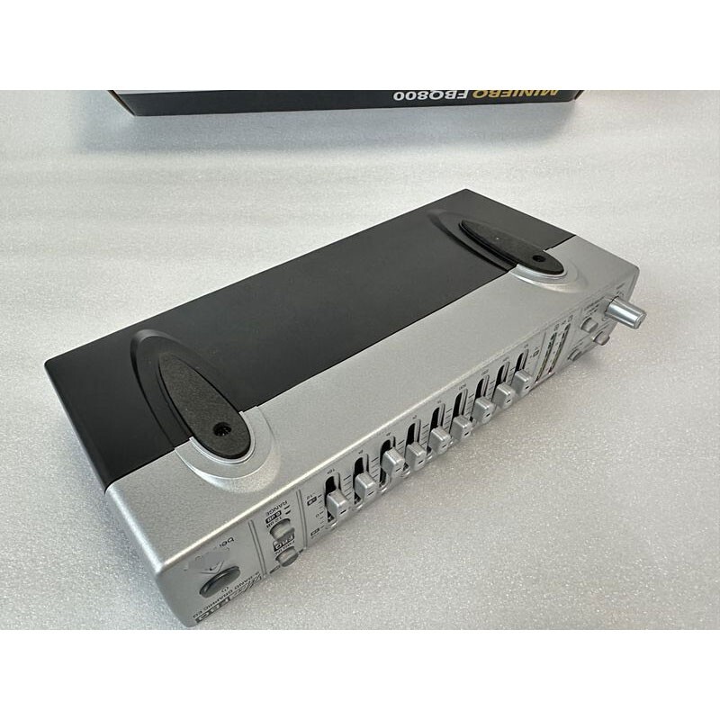 FBQ800 9-Band Graphic EQ Equalizer Anti-howling Audio Equalizer Processor os67