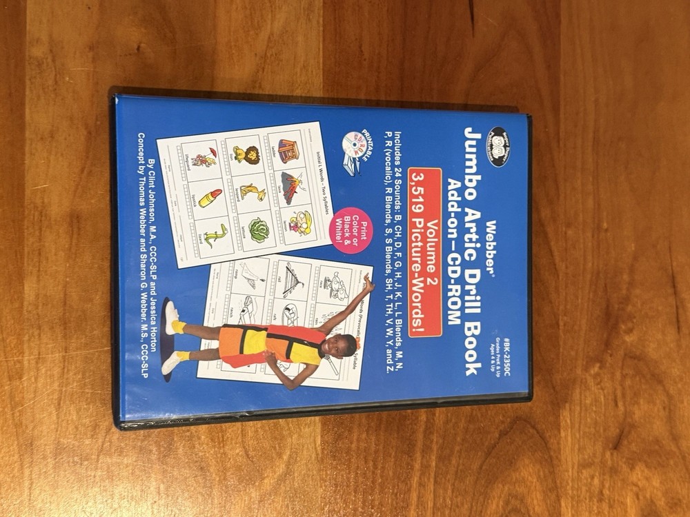 Webber Jumbo Artic Drill Book Add-on CD-ROM excellent condition exceptional