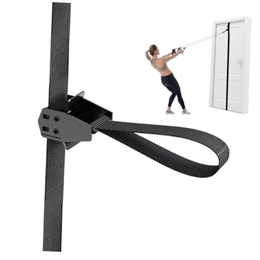 Door and Wall Moveable Anchor Straps with Adjustable Multi Point for