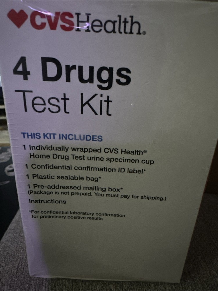 4 Panel Drug Test - NEW UNOPENED BOX