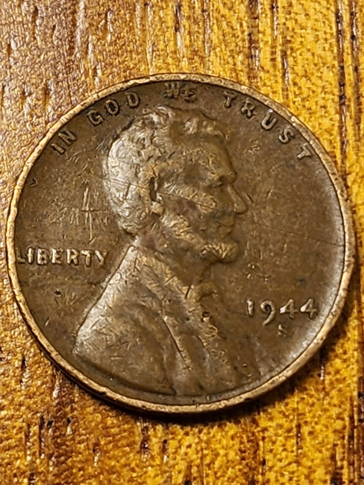 1944 D Mint Mark Wheat Penny Lincoln