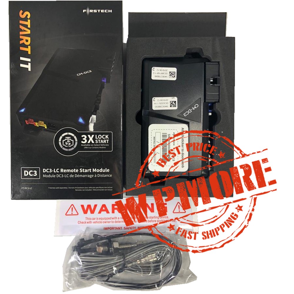 Firstech Compustar FT-DC3-LC Remote Start IT Controller Kit CM-DC3 CS4905-S