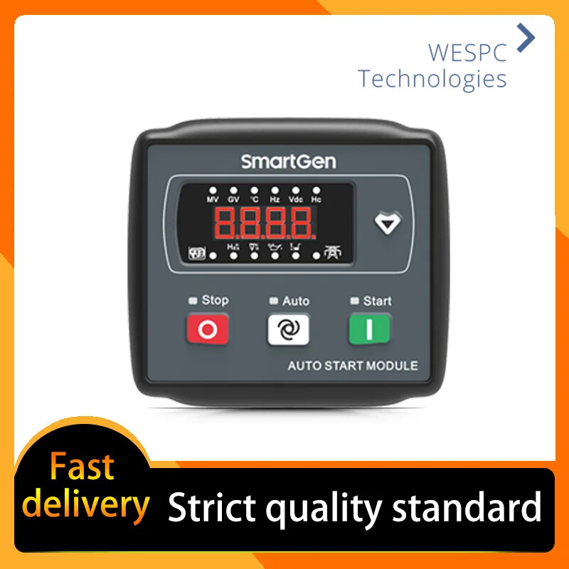 Genuine MGC120 Genset Controller LED Display Auto Start Stop ATS Control Panel