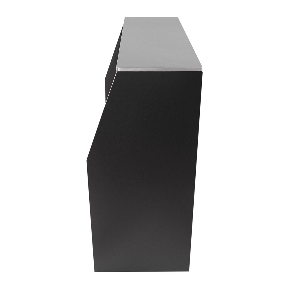 Double Layer Bar Prep Table Set - Mobile Bartender Station for Events