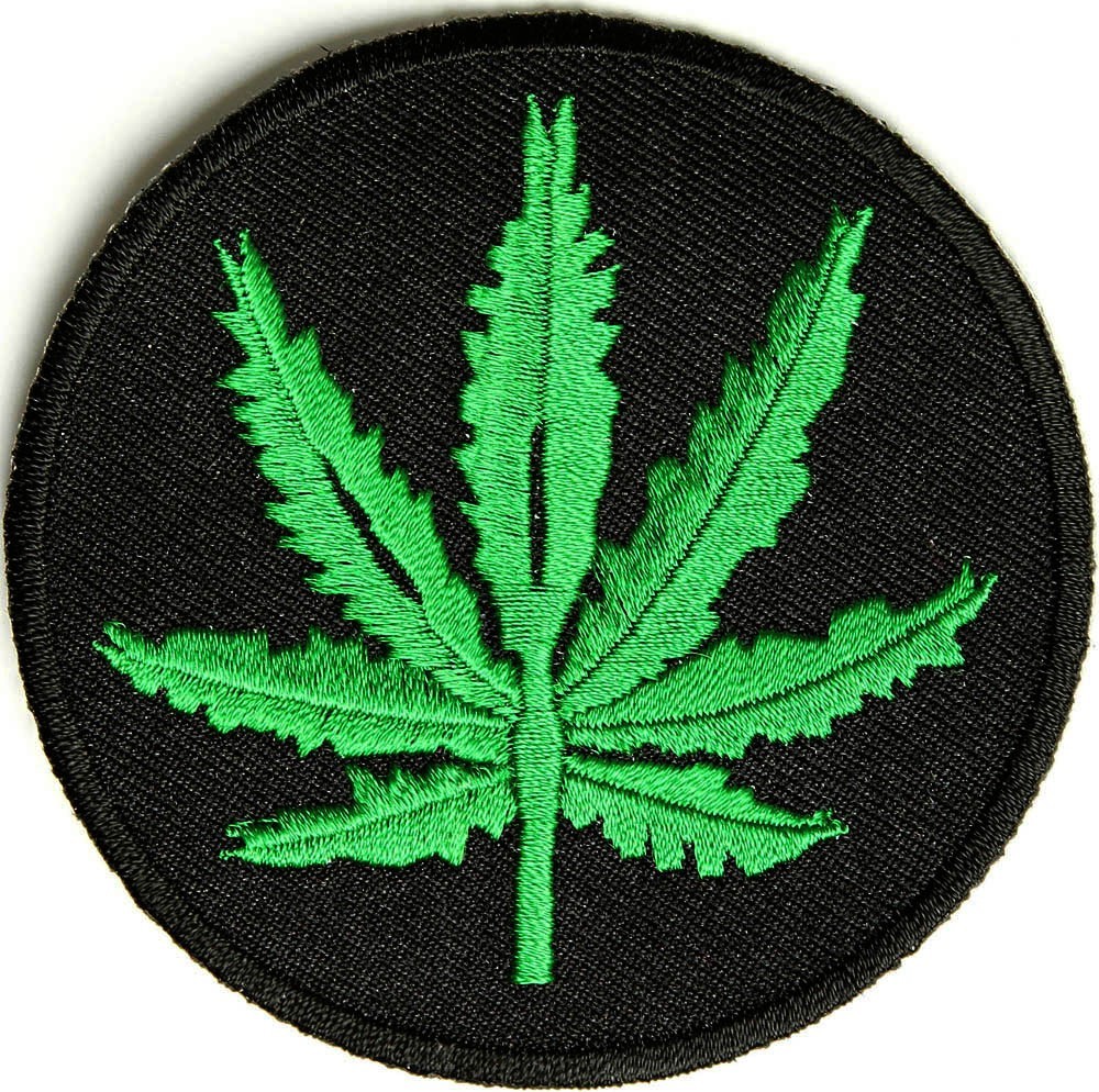 MARIJUANA LEAF PATCH