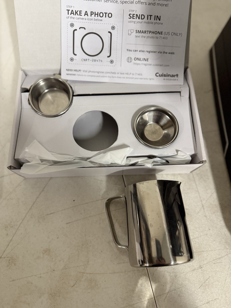 Cuisinart Grind & Espresso Machine