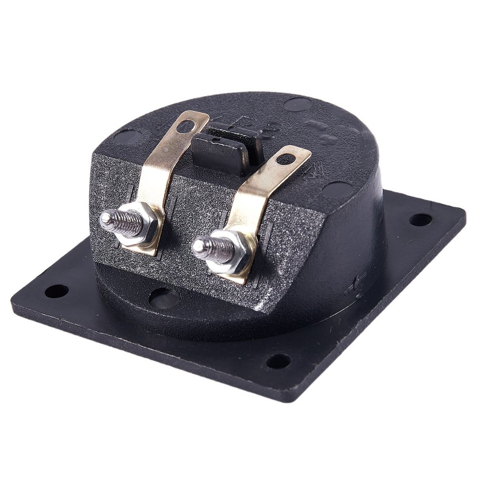 Square Shape Binding Post Type Speaker Box Terminal Cup Black X4X32157