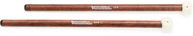 Innovative Percussion CT-4 Concert Timpani Mallets - Medium Hard
