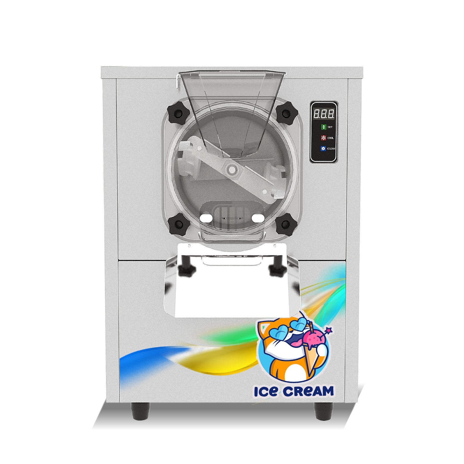 Kolice Commercial Tabletop Gelato Hard ice Cream Machine 4 gal/hour