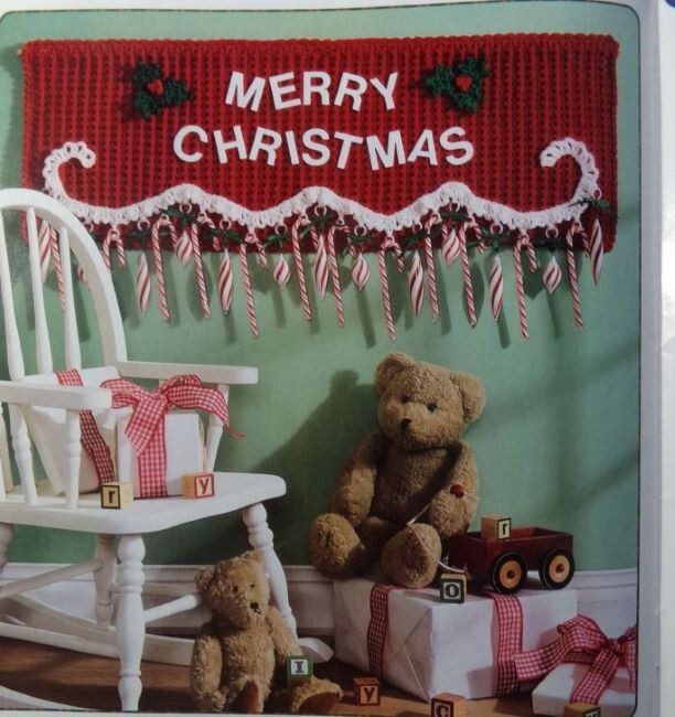 Christmas Countdown; (#9347-40) vintage crochet  pattern