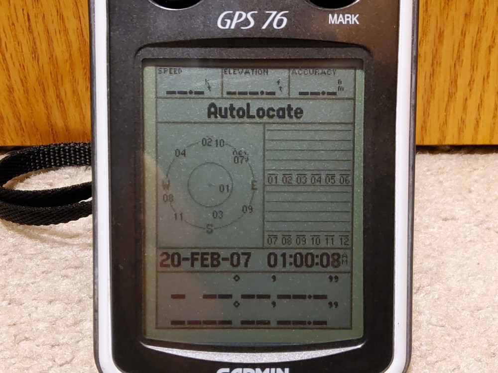 Garmin GPSMAP 76 Tested Clean Bundle w/ box, strap, manuals, cables EUC