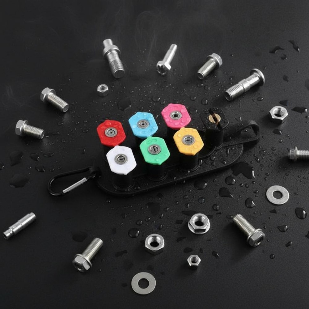 Car Wash Spray Nozzle Tips Includes Holder Quick Connect Spray Tips