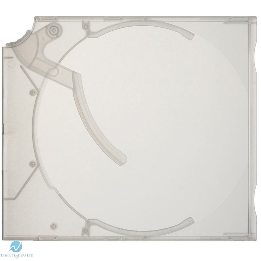 25 CD DVD E-Slimcase Ejector Case with Clear Trigger for 1 Disc Slimline NEW HQ
