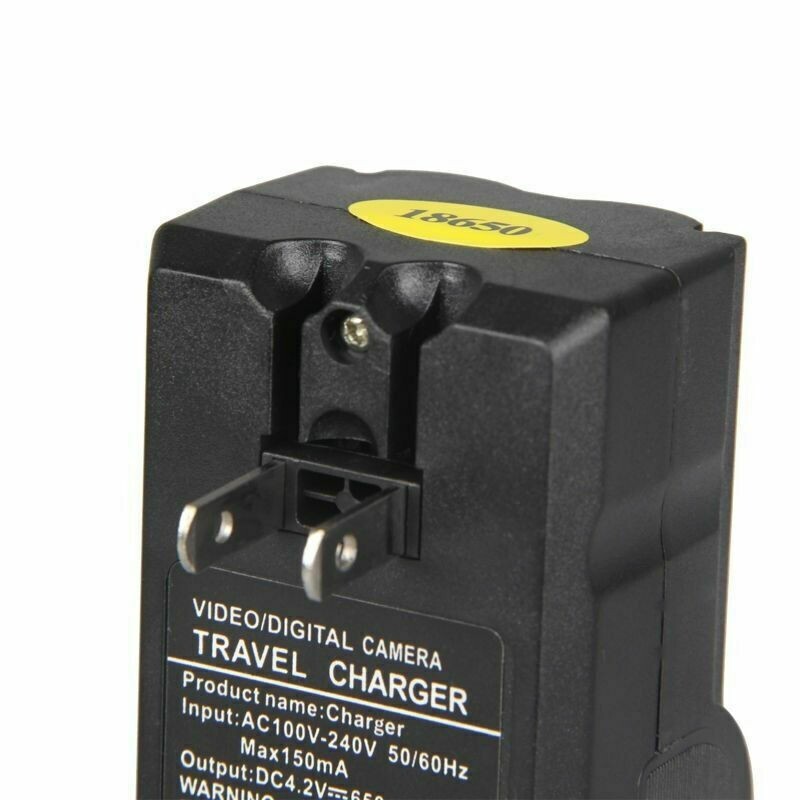 Smart Charger For 3.7v Rechargeable Li-ion Battery USA