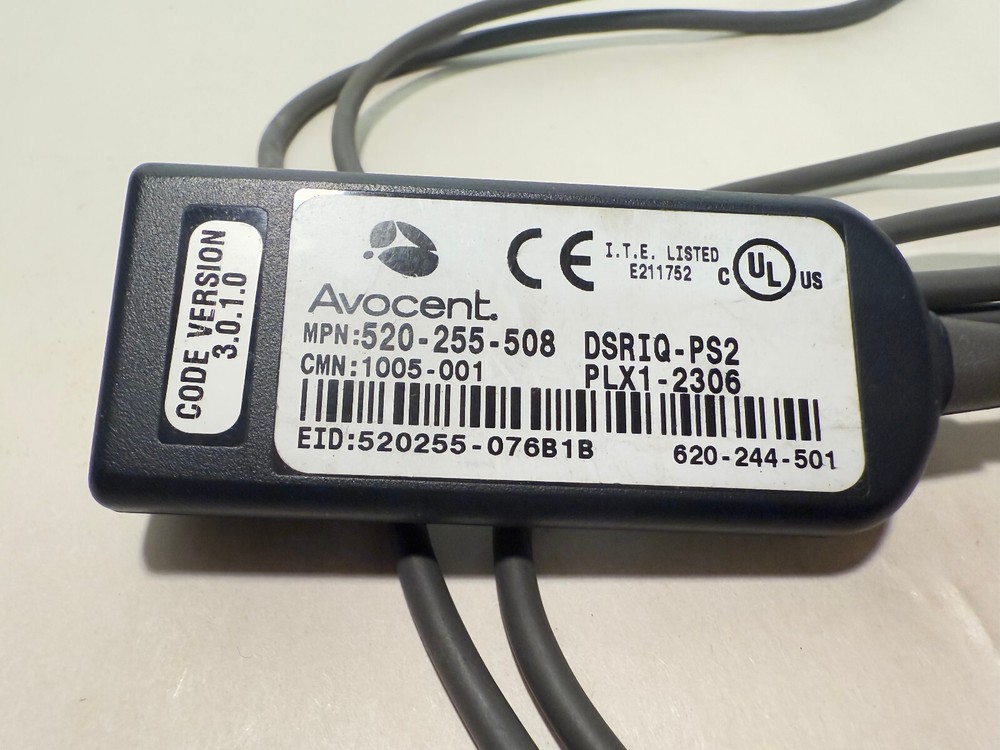 2 x Avocent Server Interface Module 520-255-008 DSRIQ-PS2