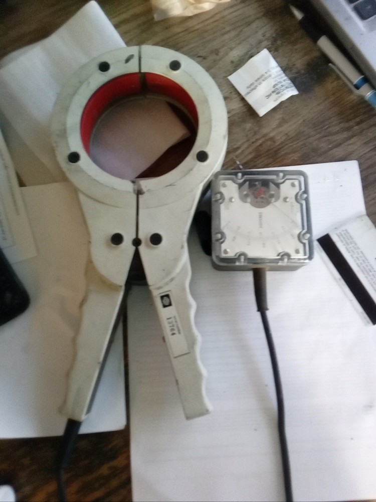 aemc clip on ac current leak detector