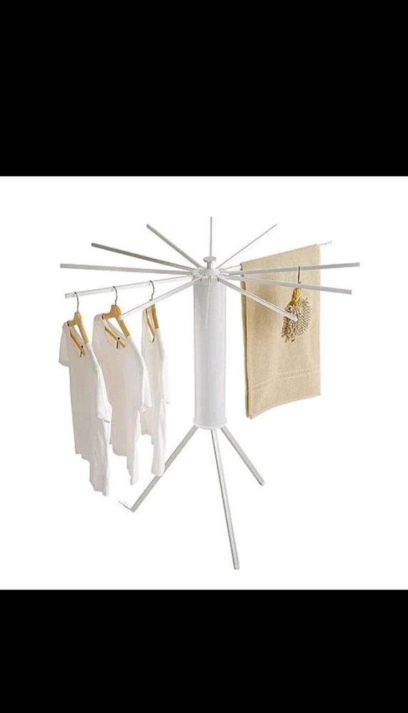 JOOM Tripod Clothes Drying Rack: Portable & Foldable Laundry Solution- No Box
