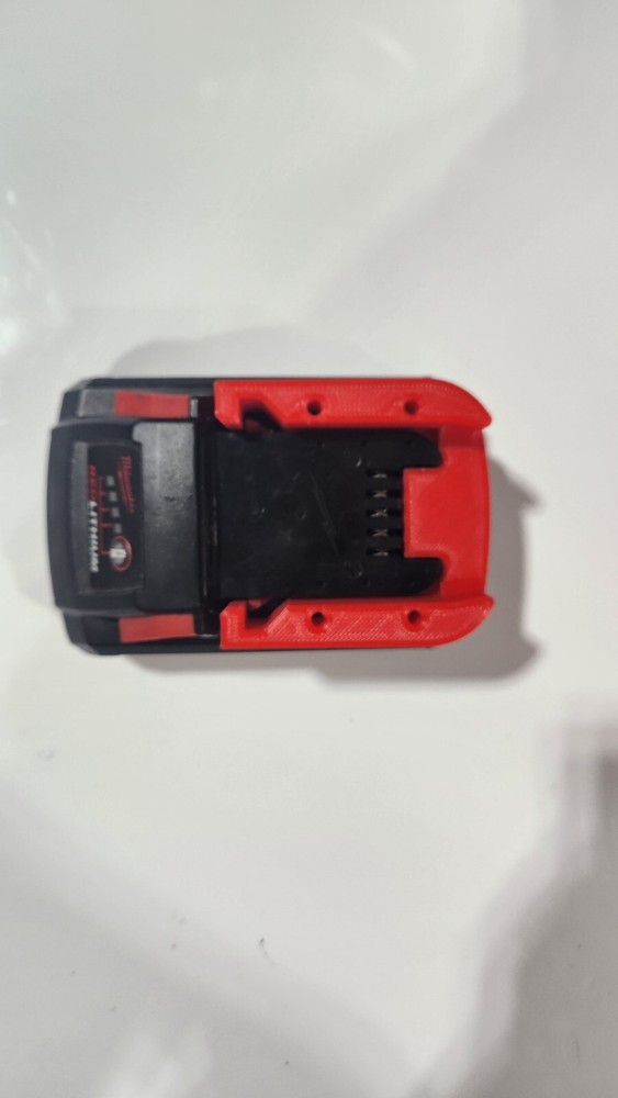 Milwaukee M18 Battery Holder / Bracket / Mount
