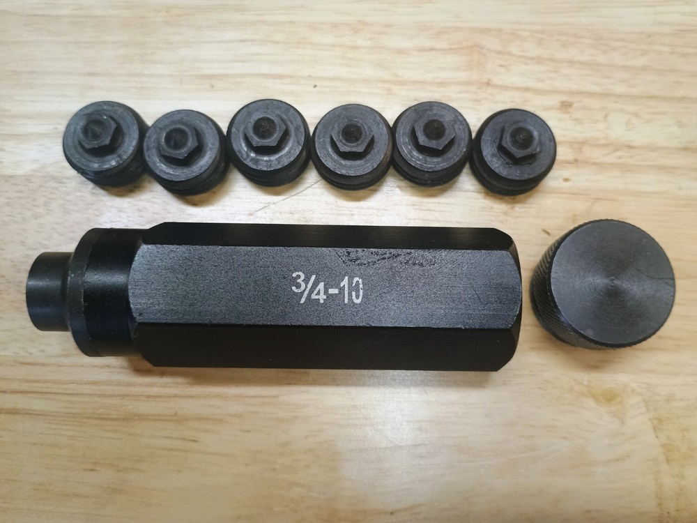 3/4-10 Transfer Screws Set 6 Threaded Screws Tool & Die Work PRM Pro