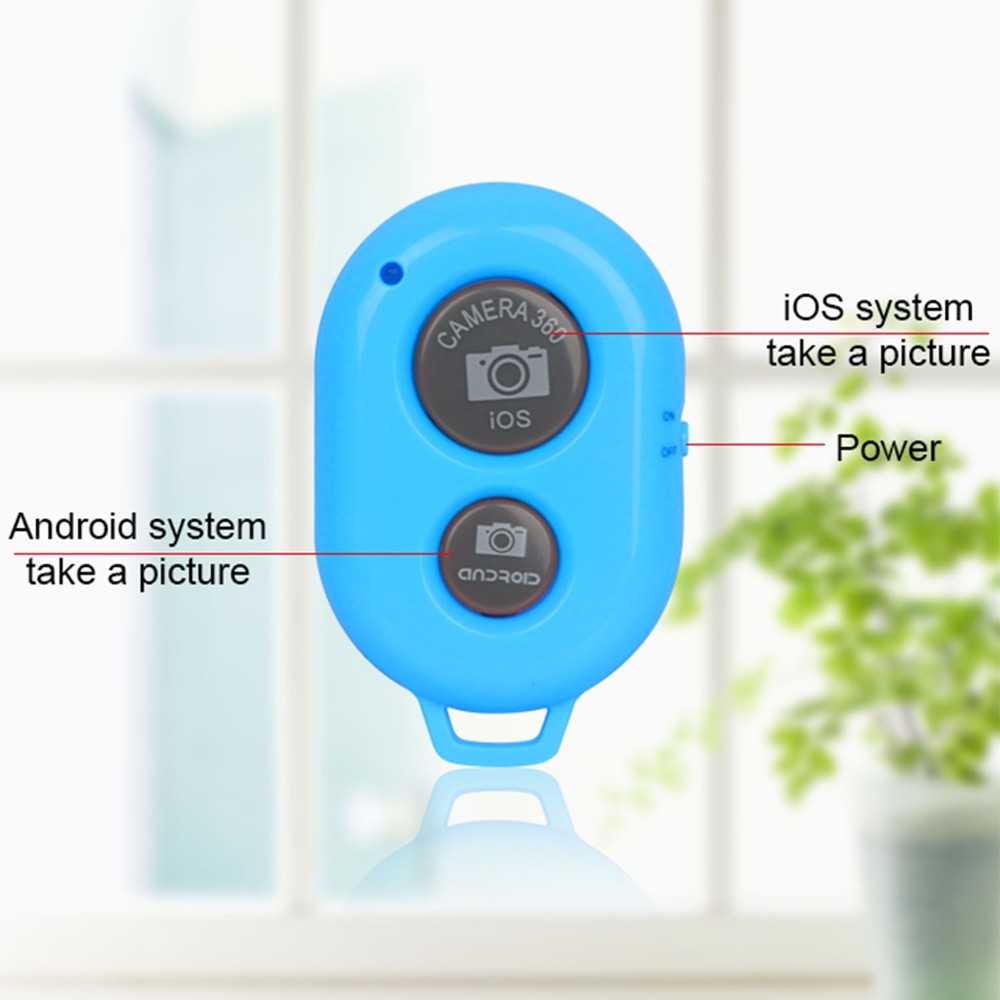 Wireless Bluetooth Camera Shutter Remote Control for iPhone Android Phone Selfie
