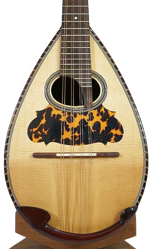 Bowl Back Mandolin Solid Spruce top curl Maple back Violin head NBMI (70-89)