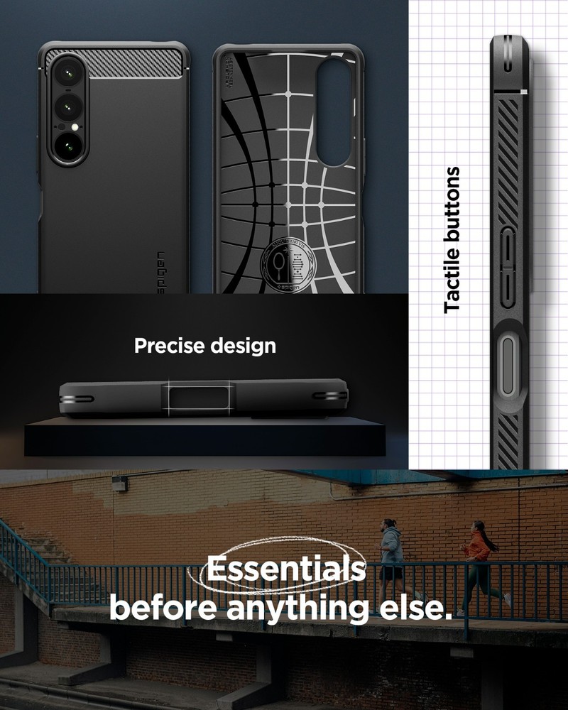 For Sony Xperia 1 VII | Spigen Rugged Armor Shockproof Case
