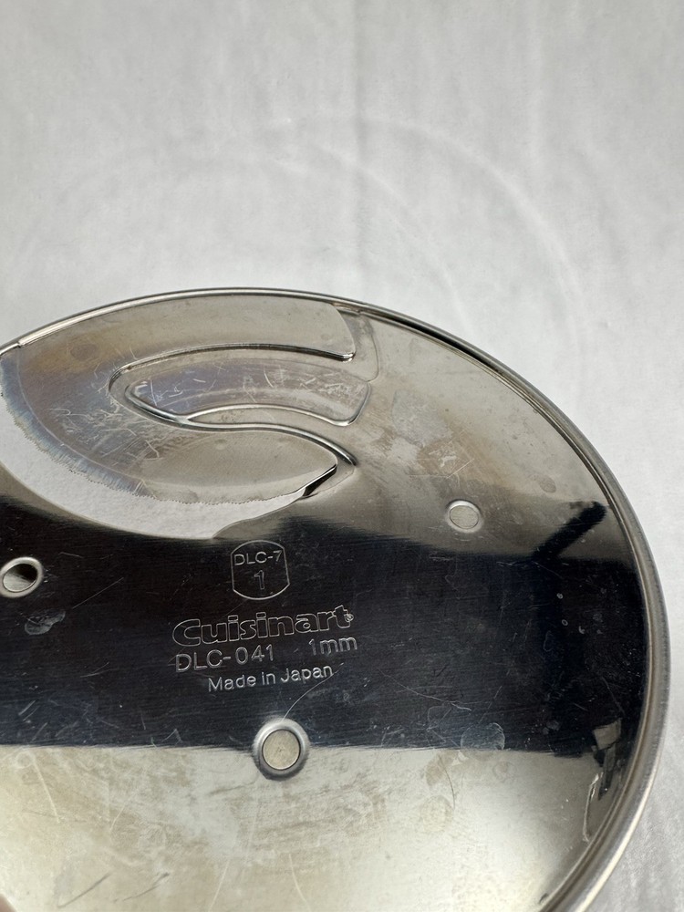 Cuisinart DLC-7 Food Processor 1mm Slicing Disc Blade DLC-041