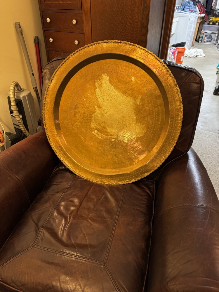 Brass Tray From Hong Kong