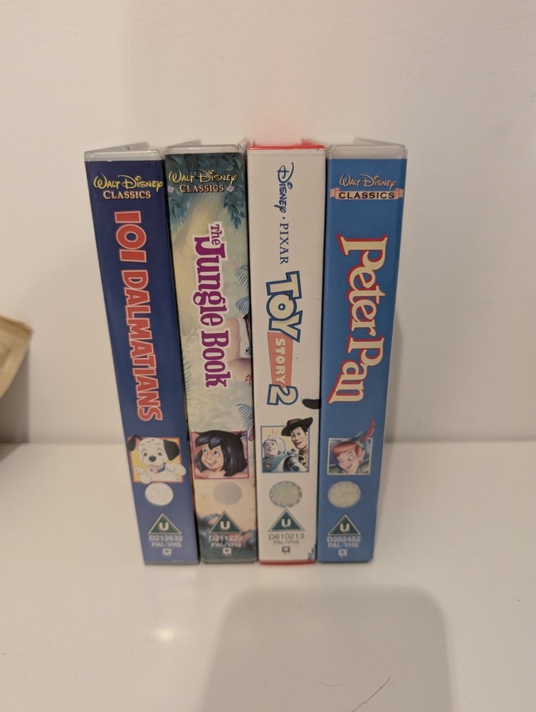 Classic Disney VHS Bundle