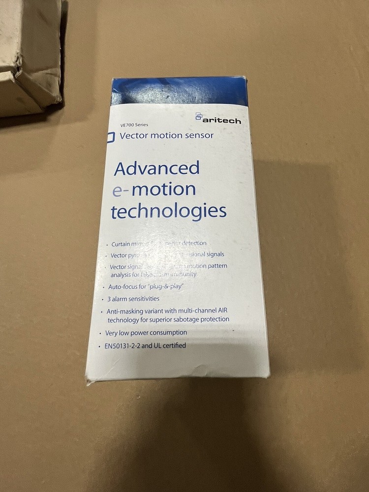 New Interlogix VE700 Series VE735 Vector Motion Sensor