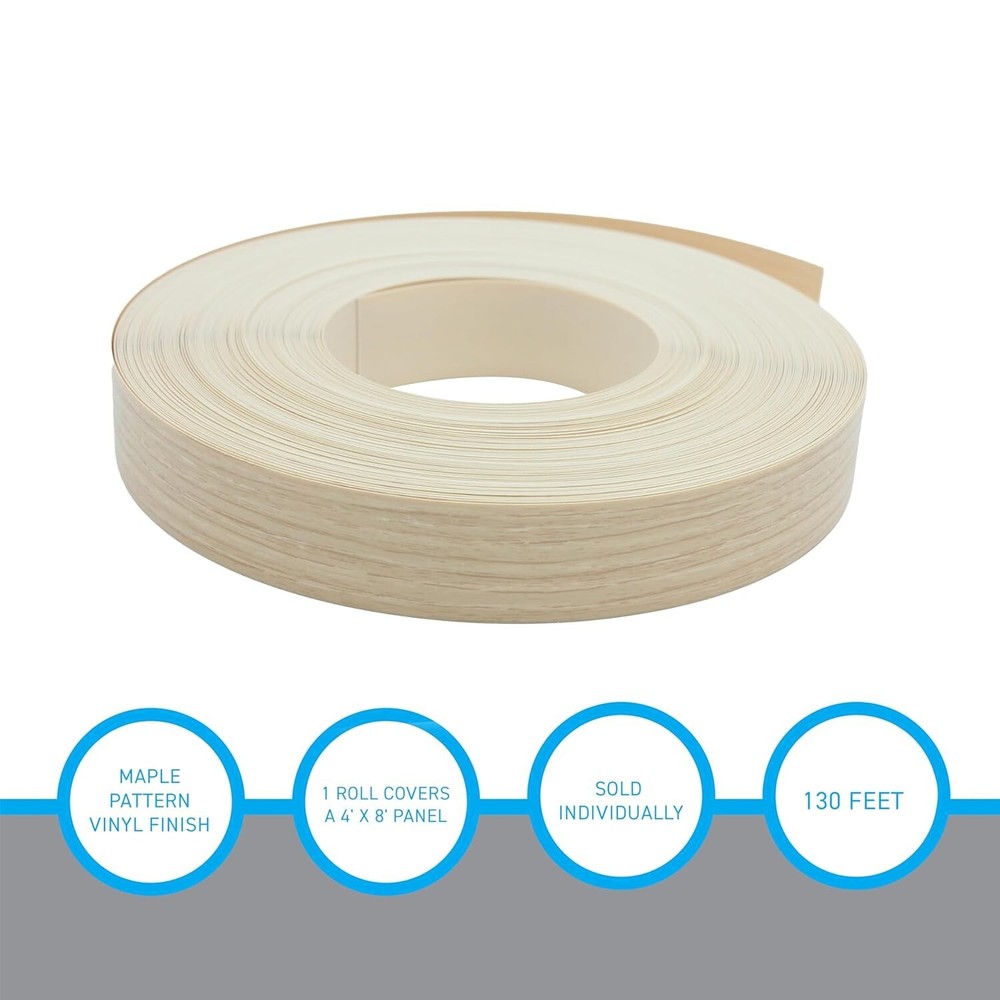 Vinyl Inserts Slatwall Panel Maple Shelving Display 130 ft 1 Roll Decorative