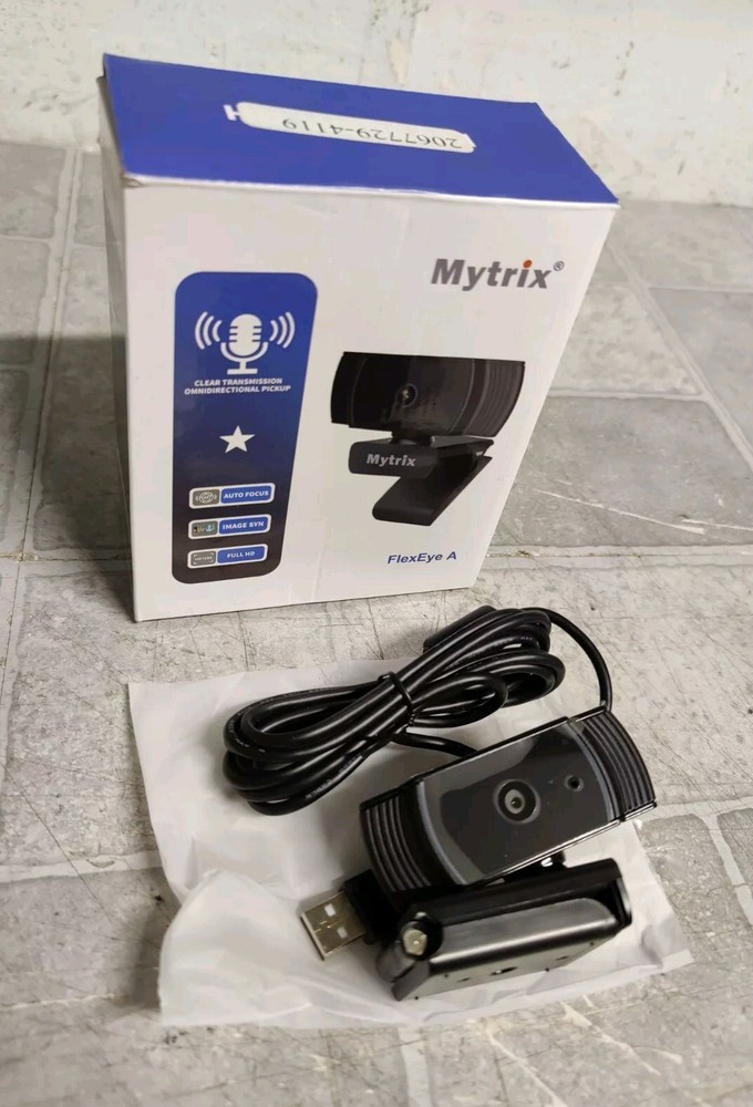 OPEN BOX Mytrix 1080P USB Webcam