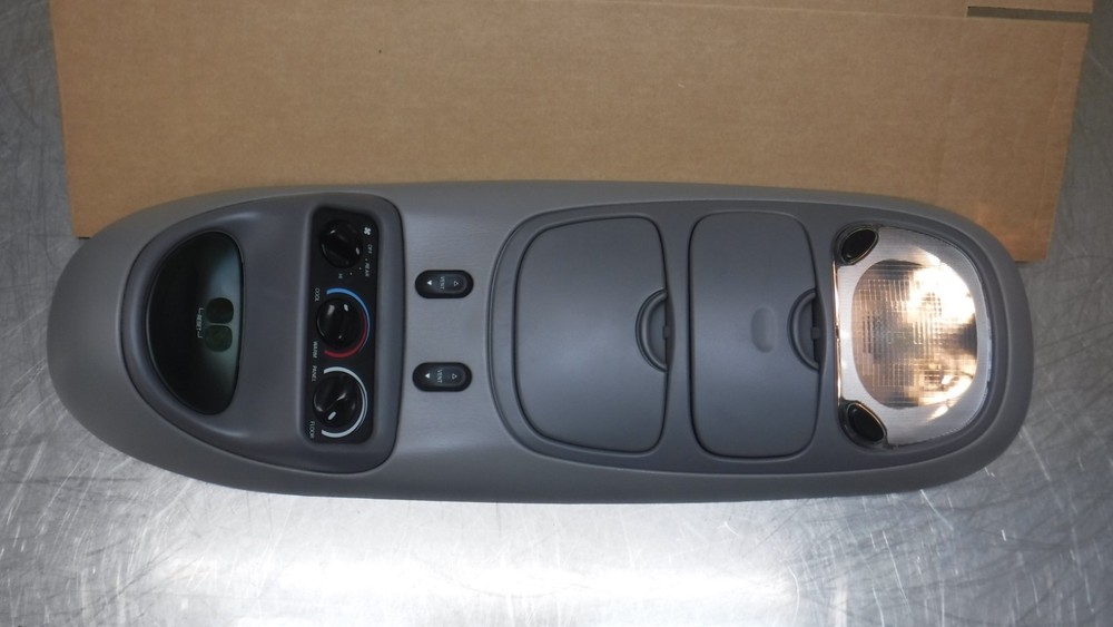 Ford Excursion Overhead Top Roof Console Map Light Grey Gray