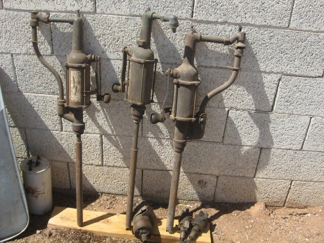 drum mounted hand oil pump